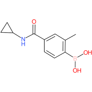 boronic acid, b-[4-[(cyclopropylamino)carbonyl]-2-methylphenyl]-