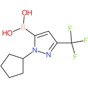 1-cyclopentyl-3-(trifluoromethyl)pyrazolE-5-boronic acid