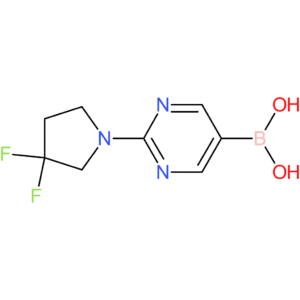 (2-(3,3-difluoropyrrolidin-1-yl)pyrimidin-5-yl)boronic acid