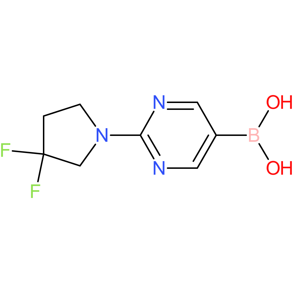 (2-(3,3-difluoropyrrolidin-1-yl)pyrimidin-5-yl)boronic acid