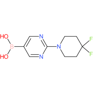 (2-(4,4-difluoropiperidin-1-yl)pyrimidin-5-yl)boronic acid
