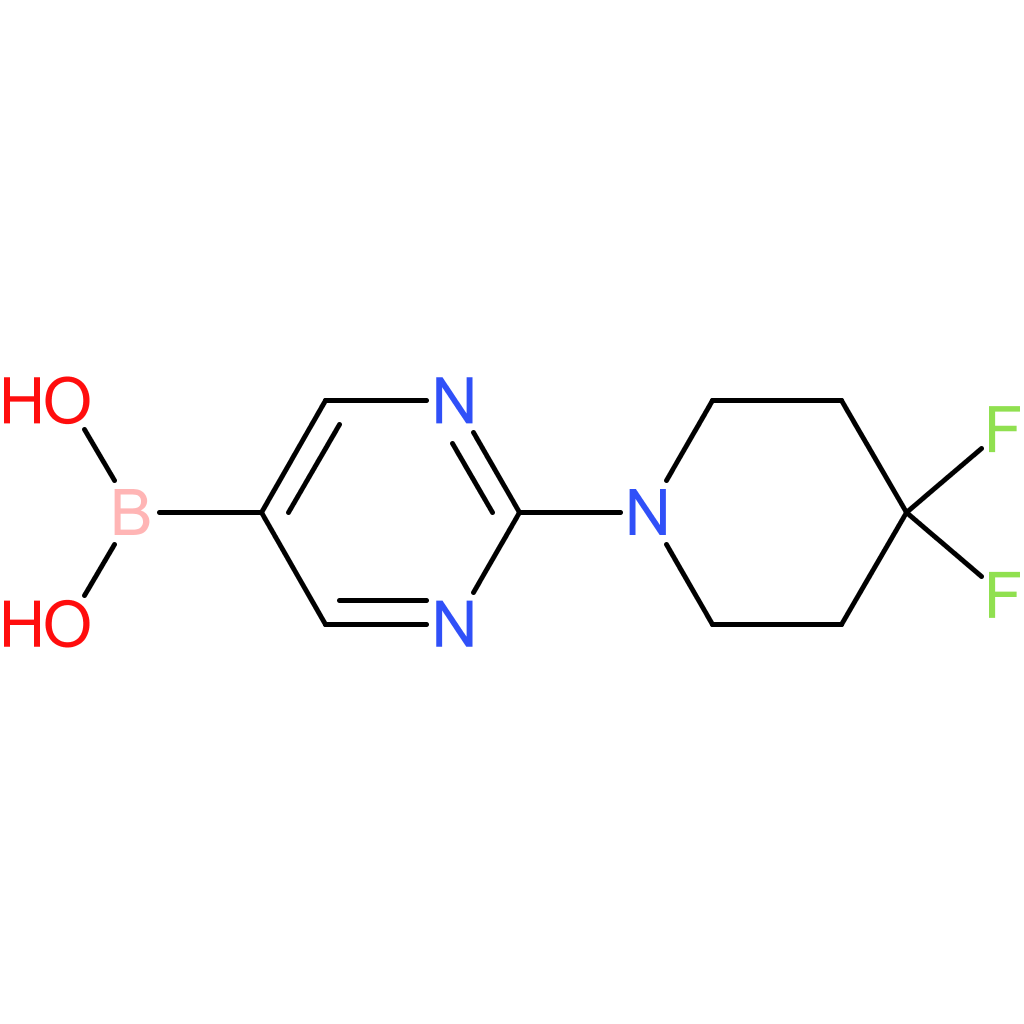 (2-(4,4-difluoropiperidin-1-yl)pyrimidin-5-yl)boronic acid