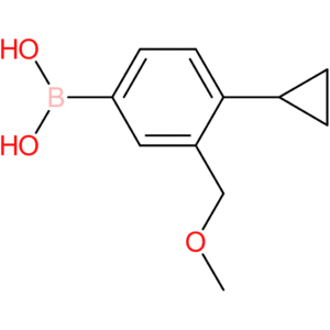 4-cyclopropyl-3-(methoxymethyl)phenylboronic acid
