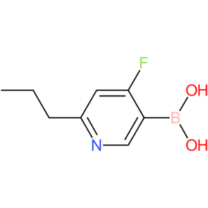 4-fluoro-2-(n-propyl)pyridine-5-boronic acid