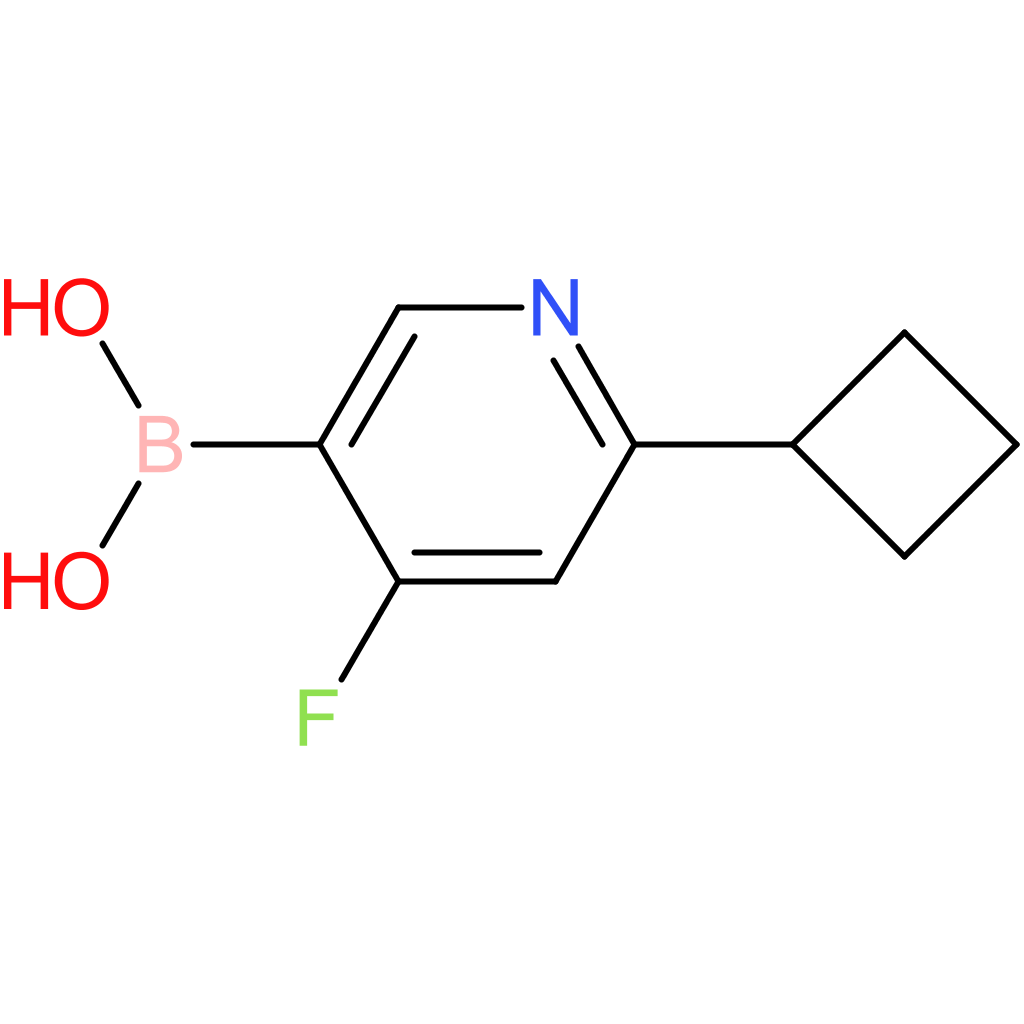 (6-cyclobutyl-4-fluoropyridin-3-yl)boronic acid