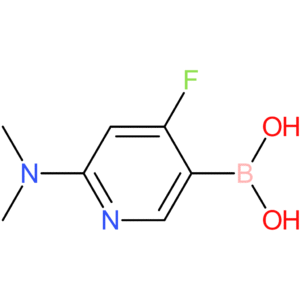 4-fluoro-2-(dimethylamino)pyridine-5-boronic acid