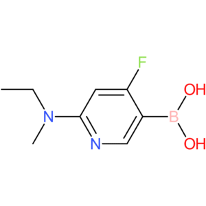 (6-[ethyl(methyl)amino]-4-fluoropyridin-3-yl)boronic acid