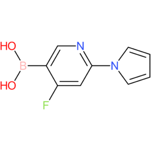 4-fluoro-2-(1h-pyrrol-1-yl)pyridine-5-boronic acid
