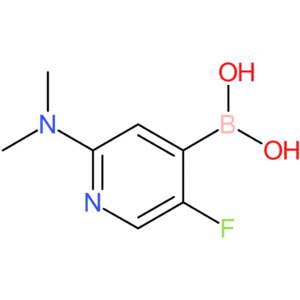 5-fluoro-2-(dimethylamino)pyridine-4-boronic acid