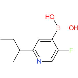 5-fluoro-2-(sec-butyl)pyridine-4-boronic acid