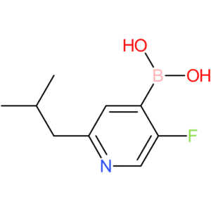 5-fluoro-2-(iso-butyl)pyridine-4-boronic acid