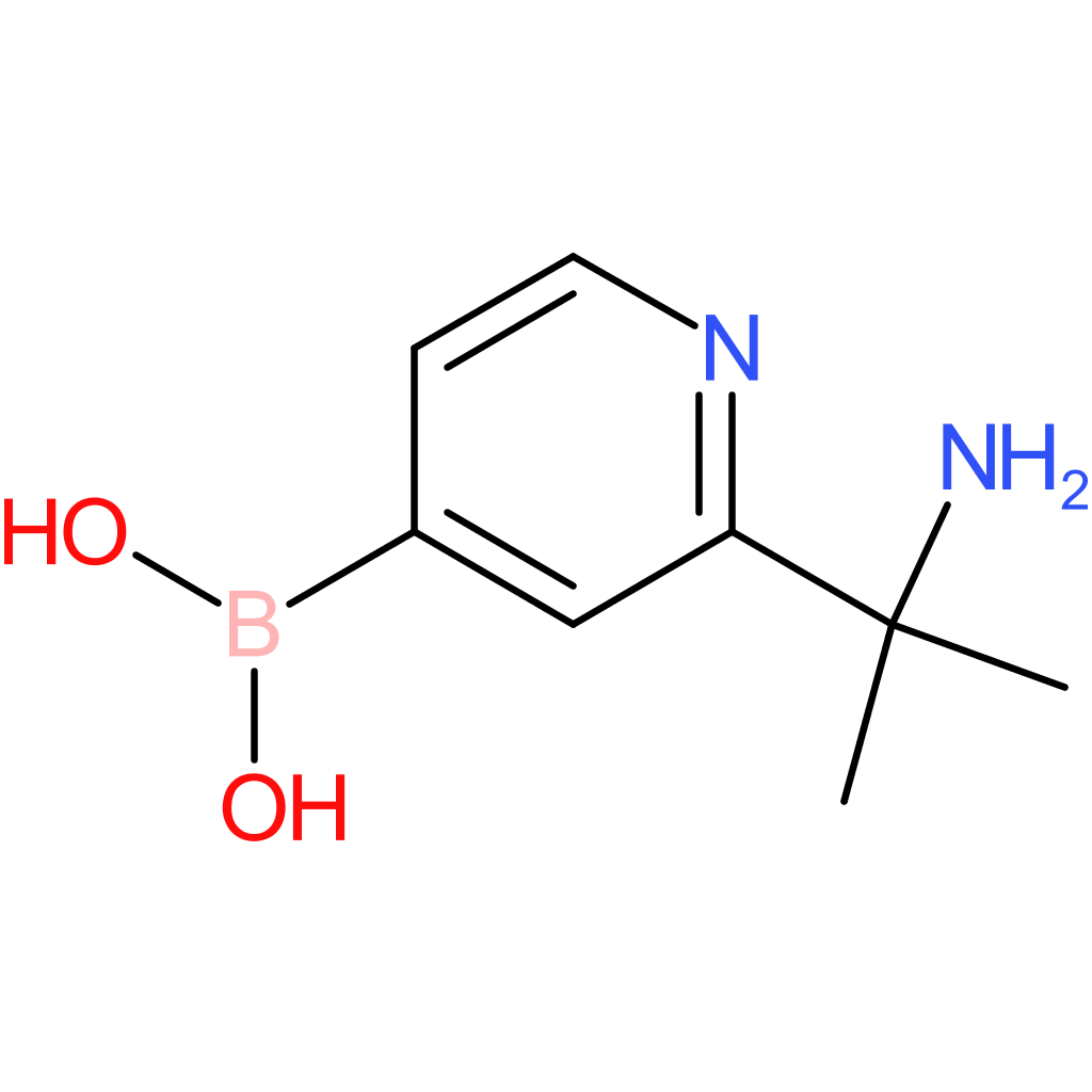2-(2-aminopropan-2-yl)pyridine-4-boronic acid