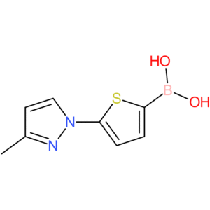 5-(3-methyl-1h-pyrazol-1-yl)thiophene-2-boronic acid