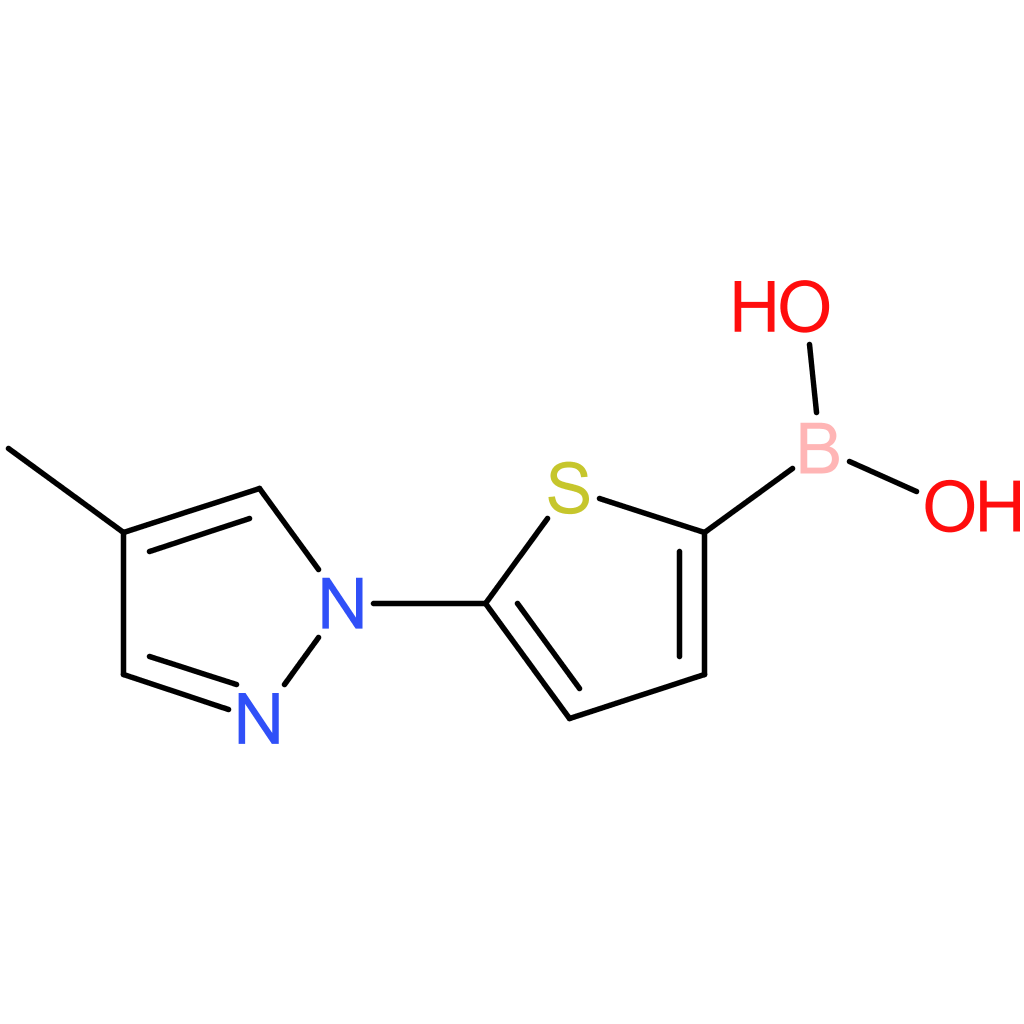 5-(4-methyl-1h-pyrazol-1-yl)thiophene-2-boronic acid