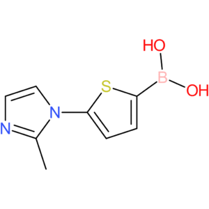 5-(2-methylimidazol-1-yl)thiophene-2-boronic acid