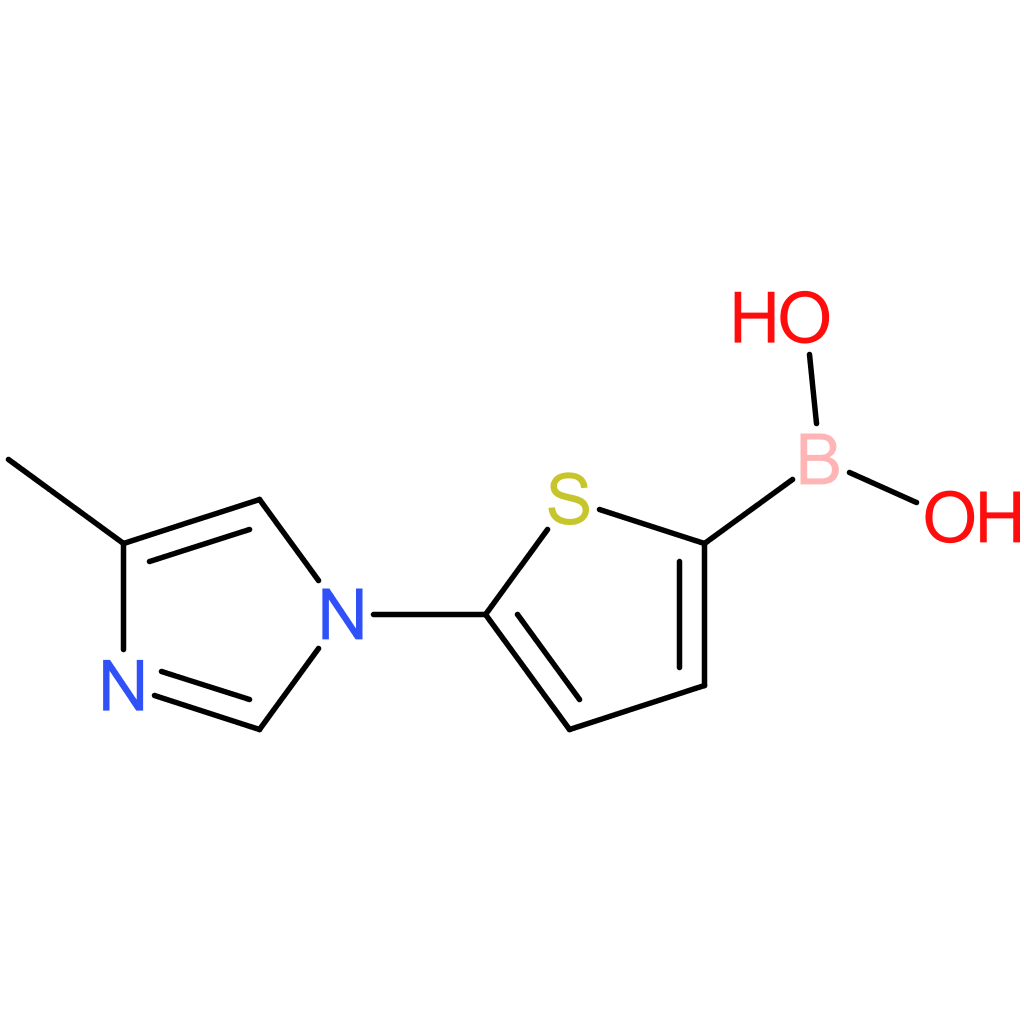 5-(4-methylimidazol-1-yl)thiophene-2-boronic acid