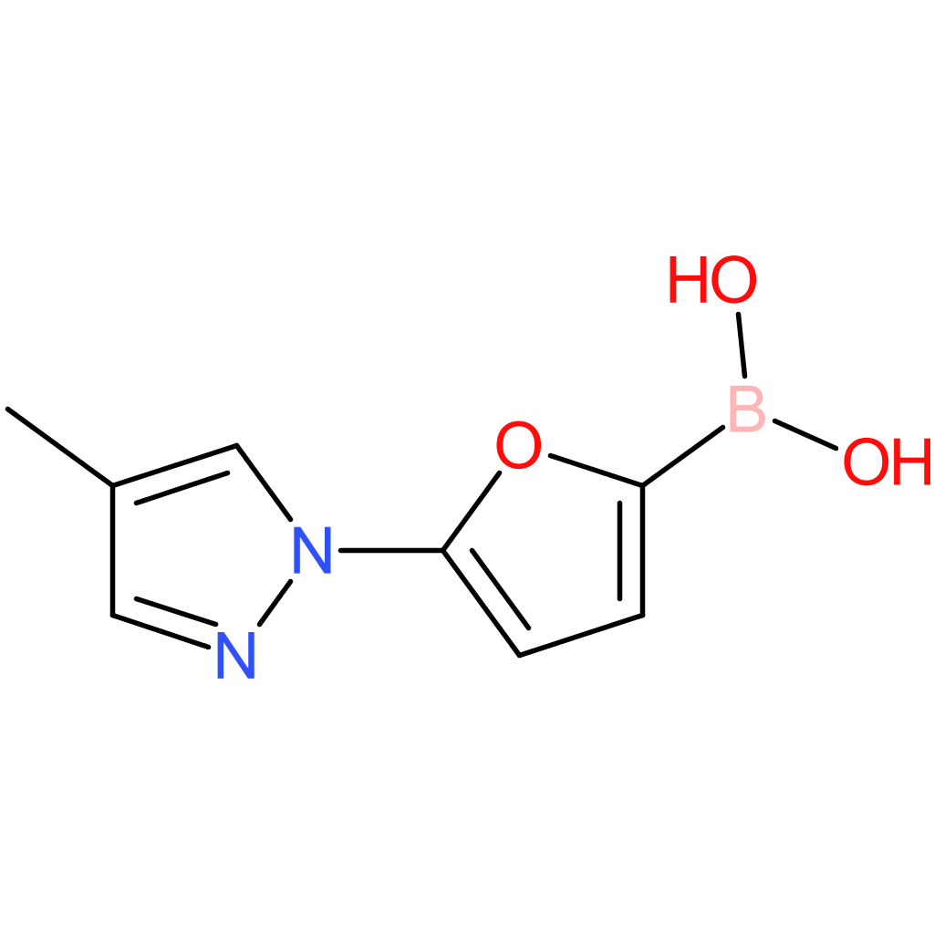 5-(4-methyl-1h-pyrazol-1-yl)furan-2-boronic acid