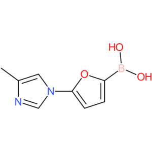 5-(4-methylimidazol-1-yl)furan-2-boronic acid