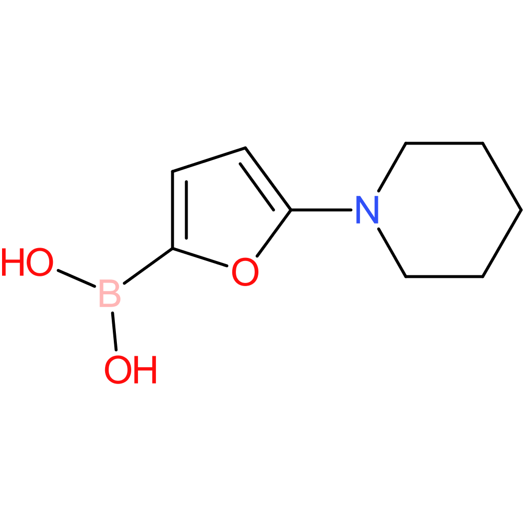 5-(piperidino)furan-2-boronic acid