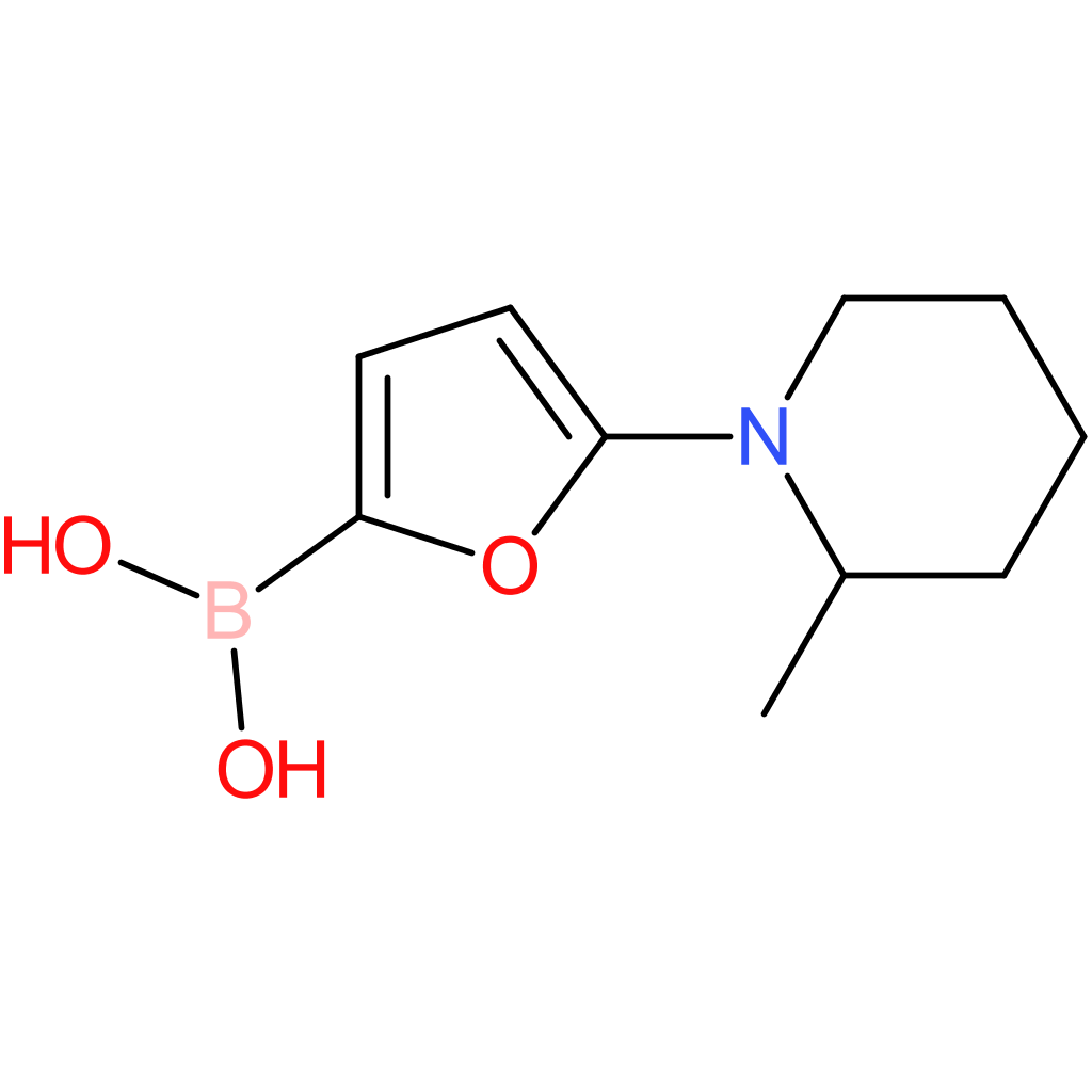 5-(2-methylpiperidin-1-yl)furan-2-boronic acid