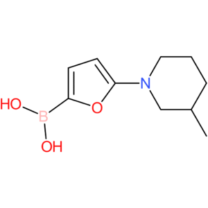 5-(3-methylpiperidin-1-yl)furan-2-boronic acid