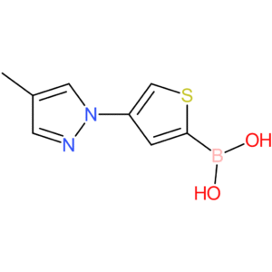 4-(4-methyl-1h-pyrazol-1-yl)thiophene-2-boronic acid