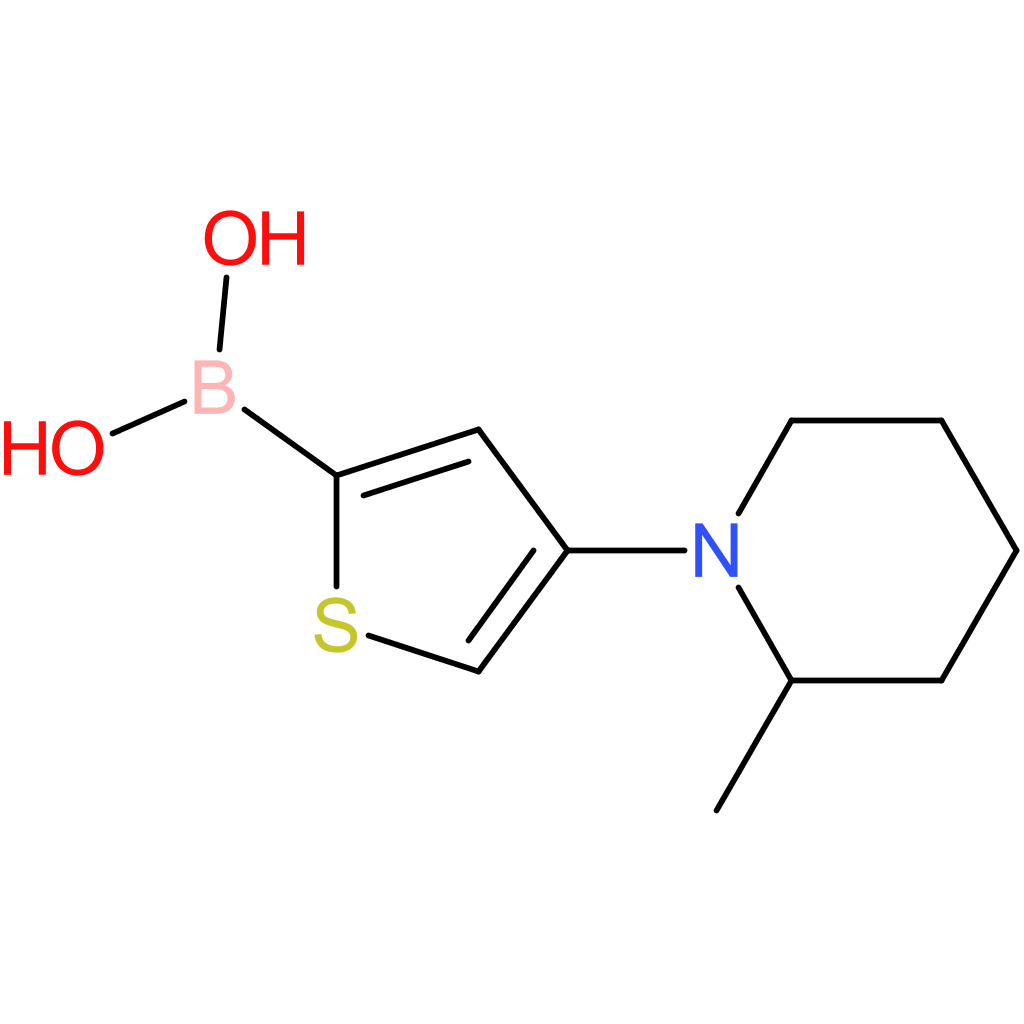 4-(2-methylpiperidin-1-yl)thiophene-2-boronic acid