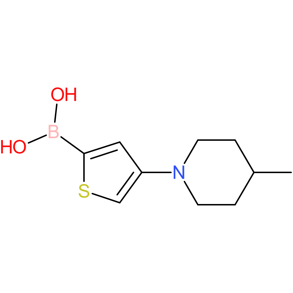 4-(4-methylpiperidin-1-yl)thiophene-2-boronic acid