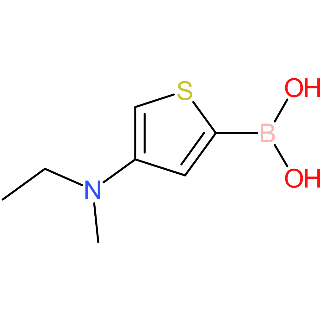 4-(methylethylamino)thiophene-2-boronic acid