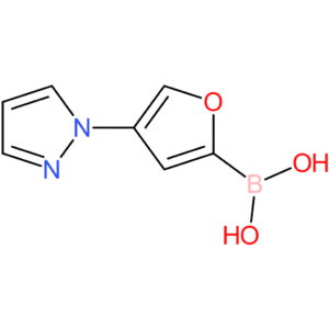 4-(1h-pyrazol-1-yl)furan-2-boronic acid