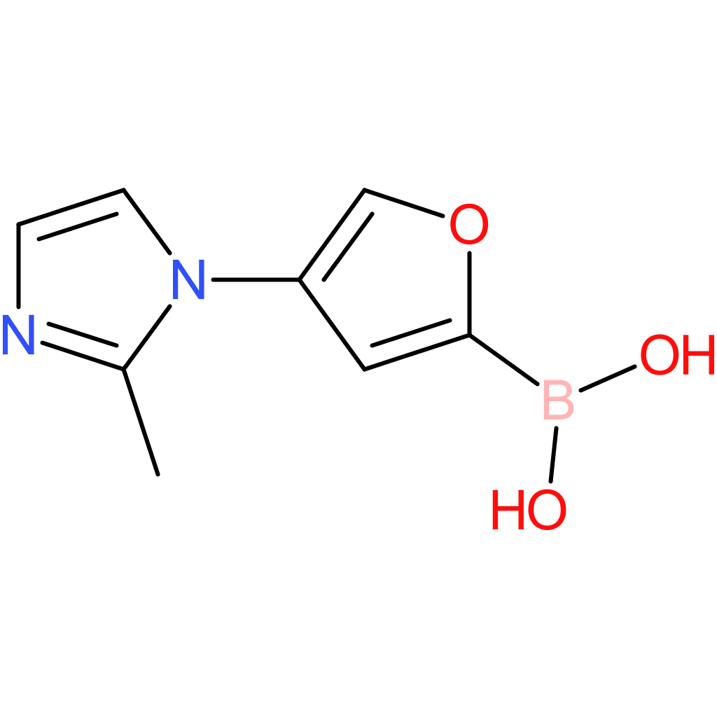 4-(2-methylimidazol-1-yl)furan-2-boronic acid