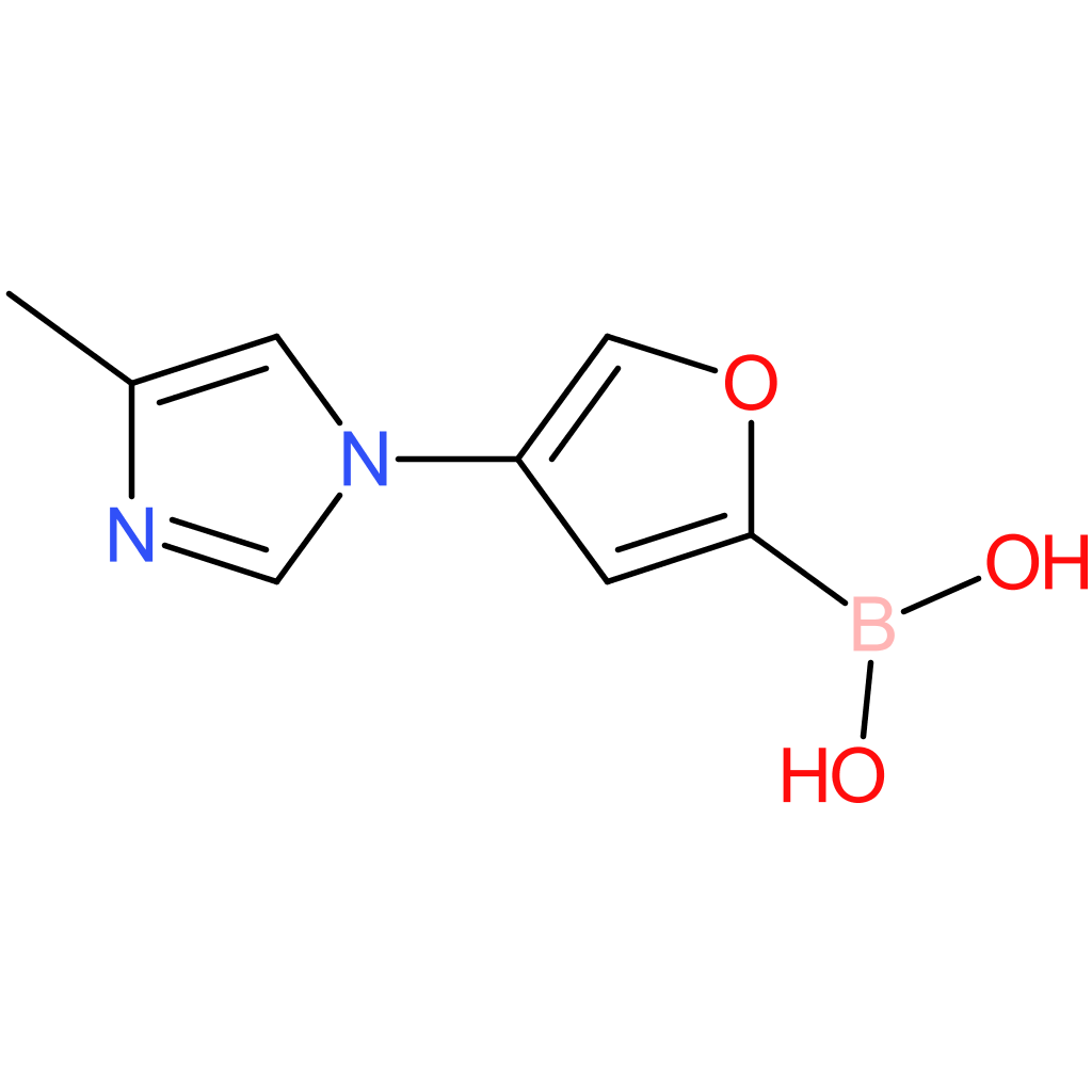 4-(4-methylimidazol-1-yl)furan-2-boronic acid