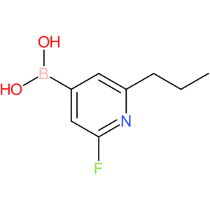 (2-fluoro-6-propylpyridin-4-yl)boronic acid