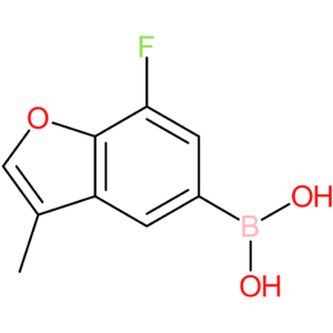 (7-fluoro-3-methyl-1-benzofuran-5-yl)boronic acid