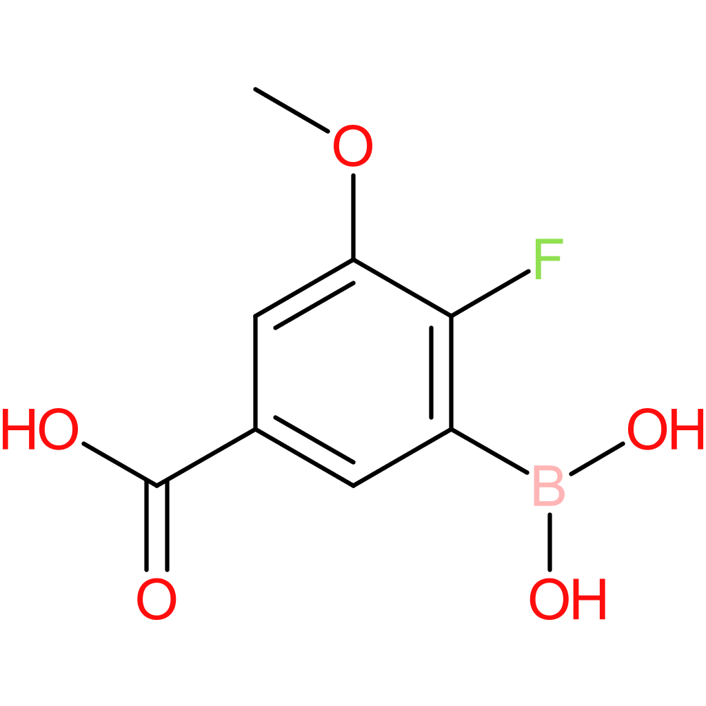 5-carboxy-2-fluoro-3-methoxyphenylboronic acid