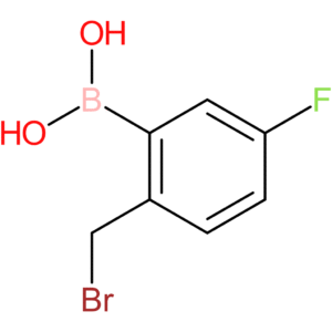 2-(bromomethyl)-5-fluorobenzeneboronic acid
