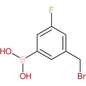 3-(bromomethyl)-5-fluorobenzeneboronic acid