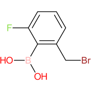 2-(bromomethyl)-6-fluorobenzeneboronic acid