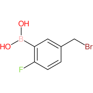 5-(bromomethyl)-2-fluorobenzeneboronic acid