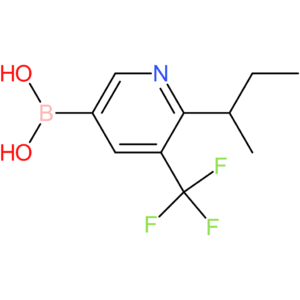 6-(sec-butyl)-5-trifluoromethylpyridine-3-boronic acid