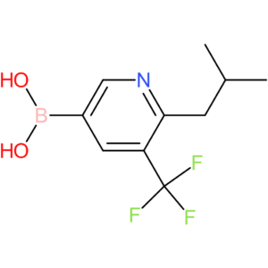 6-(iso-butyl)-5-trifluoromethylpyridine-3-boronic acid