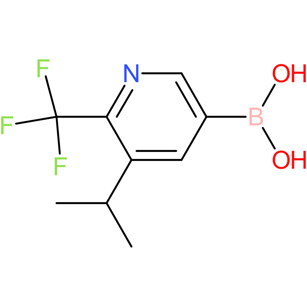 5-(iso-propyl)-6-trifluoromethylpyridine-3-boronic acid