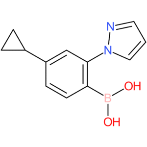 4-cyclopropyl-2-(1h-pyrazol-1-yl)phenylboronic acid