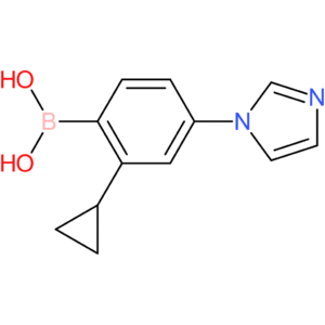 2-cyclopropyl-4-(1h-imidazol-1-yl)phenylboronic acid