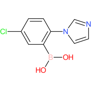 5-chloro-2-(1h-imidazol-1-yl)phenylboronic acid