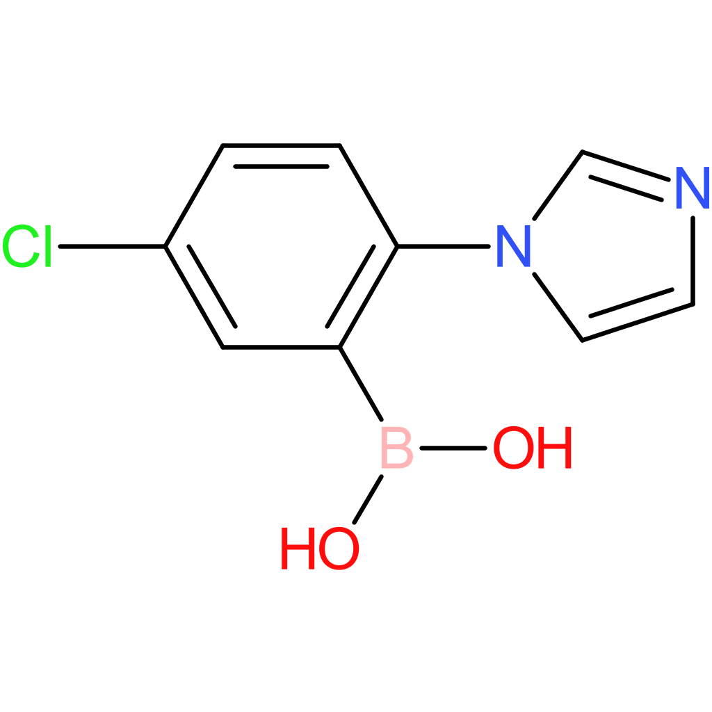 5-chloro-2-(1h-imidazol-1-yl)phenylboronic acid