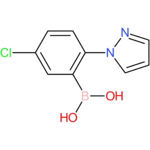 5-chloro-2-(1h-pyrazol-1-yl)phenylboronic acid