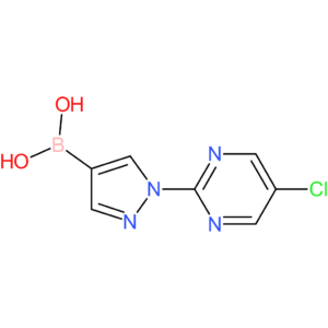 1-(5-chloro-2-pyrimidyl)pyrazolE-4-boronic acid