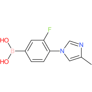 3-fluoro-4-(4-methyl-1h-imidazol-1-yl)phenylboronic acid