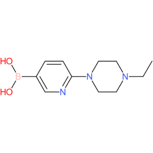 (6-(4-ethylpiperazin-1-yl)pyridin-3-yl)boronic acid